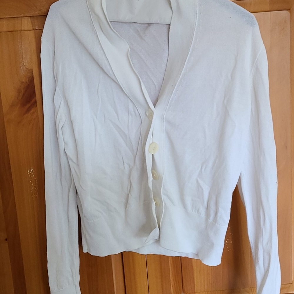 J.Crew white sweater